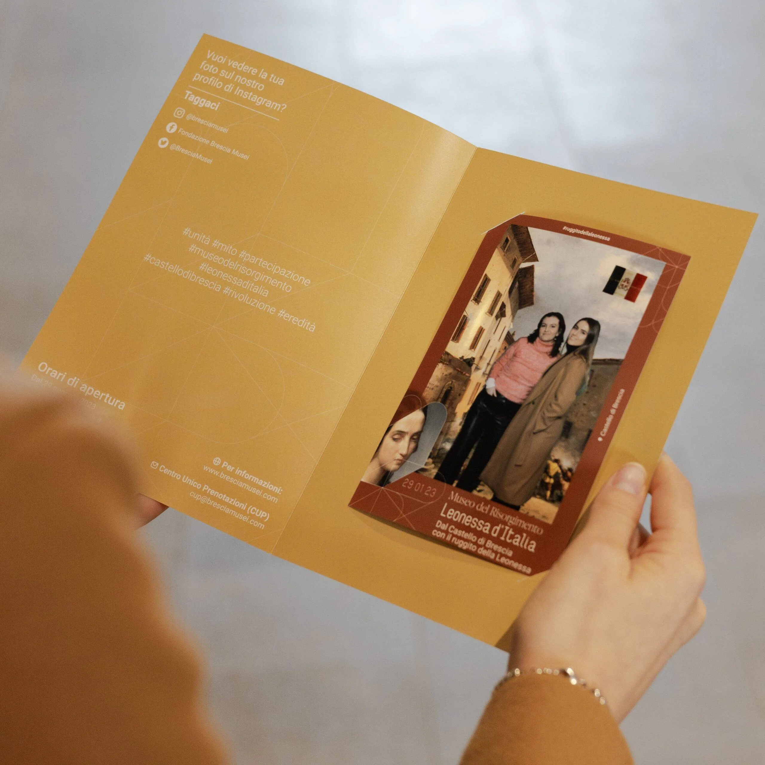 Portafoto personalizzato museo del Risorgimento