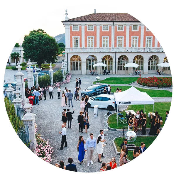 Ballo di fine anno, evento in Villa Fenaroli