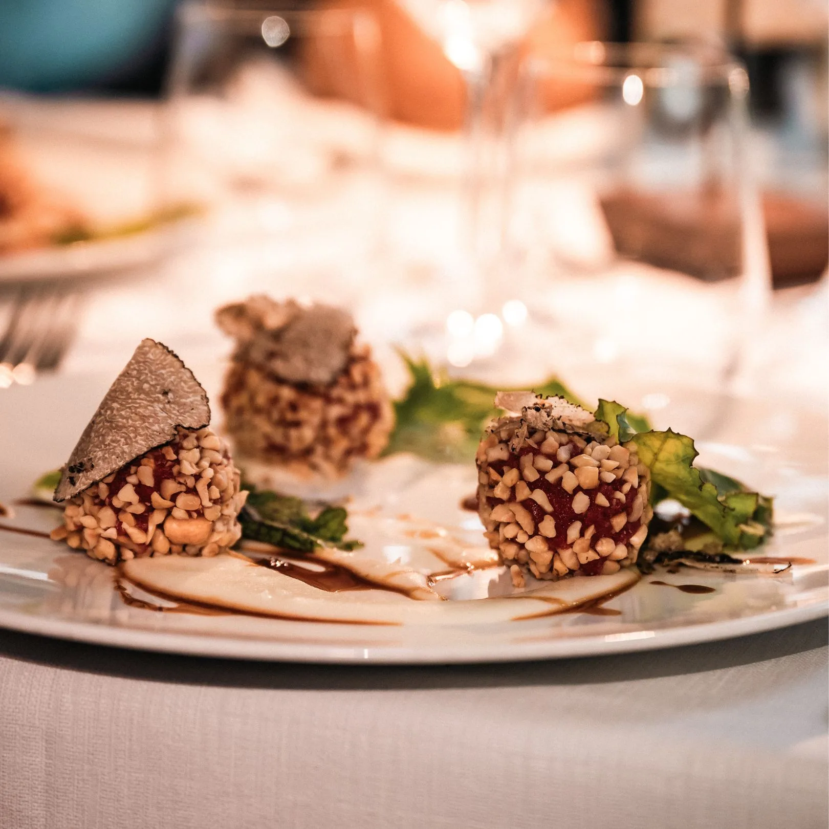 Cena al Podere Castel Merlo