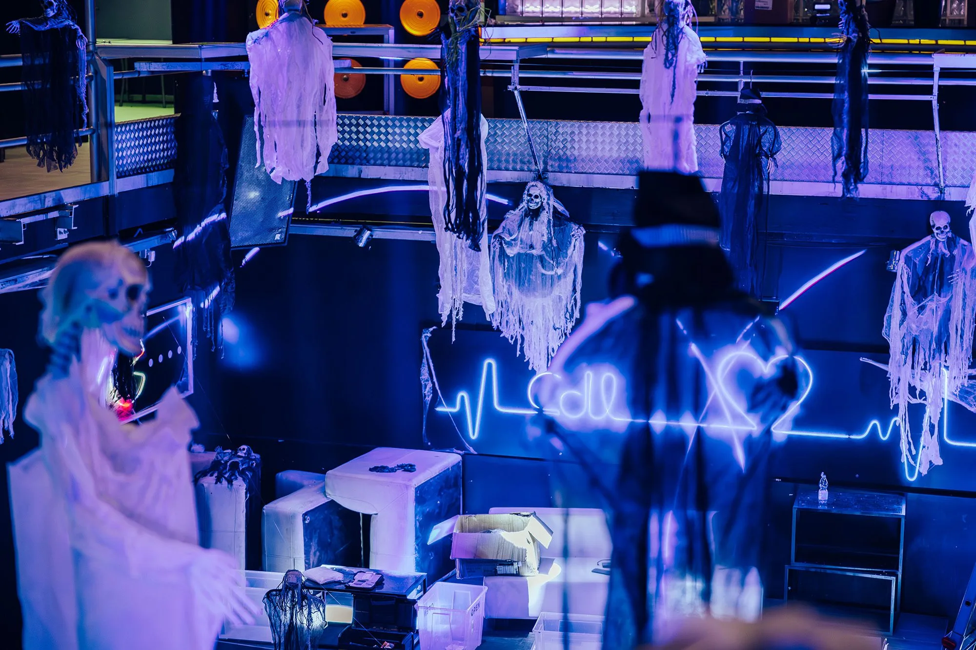 Lighting design halloween Cdl Clubbing