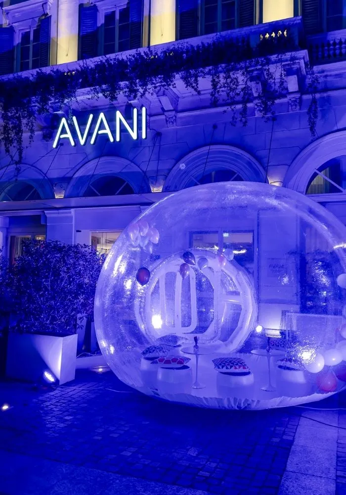Twinkly x Avani x bubble room